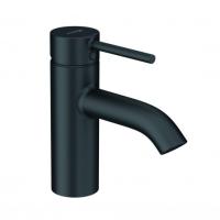 Смеситель Kludi Bozz Black 382663976 Для Раковины На Одно Отверстие Однорычажный С Донным Клапаном