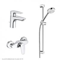 Комплект Для Душа Kludi Pure&Solid 348450575 3 В 1