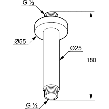 Душевой Кронштейн Kludi A-Qa 6651587-00