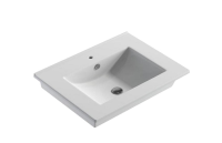 Мебельная раковина Sanita Quadro 60 QDR60SLWB01