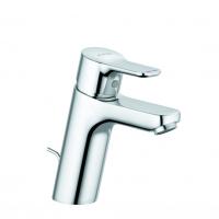 Смеситель Kludi Pure&Easy 372900565 Для Раковины На Одно Отверстие Однорычажный С Донным Клапаном