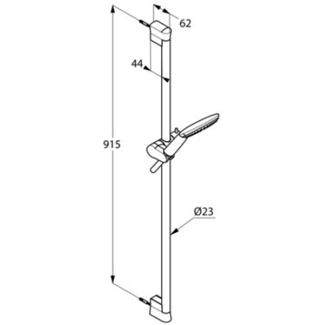 Душевой Гарнитур Kludi Freshline 6784091-00