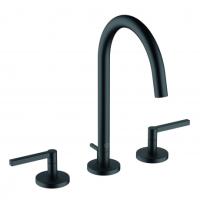 Смеситель Kludi Nova Fonte Puristic 201433915 Для Раковины На Три Отверстия Двухвентильный