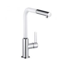 Смеситель Kludi L-Ine S 408519375 Для Кухни С Выдвижным Изливом