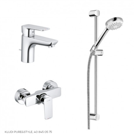 Комплект для душа Kludi PURE&STYLE 408450575 3 в 1