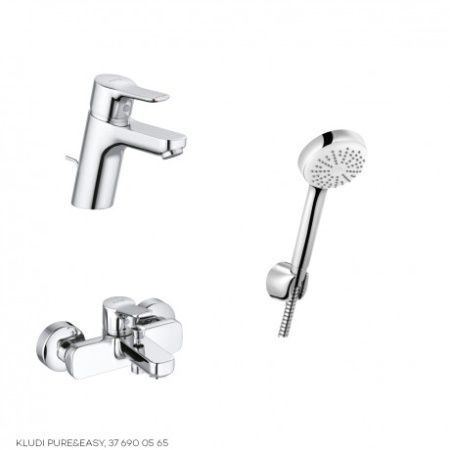Комплект для ванны Kludi PURE&EASY 376900565 3 в 1
