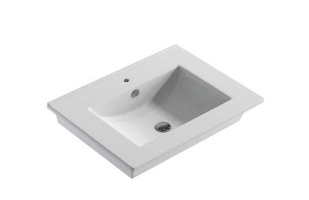 Мебельная раковина Sanita Quadro 60 QDR60SLWB01